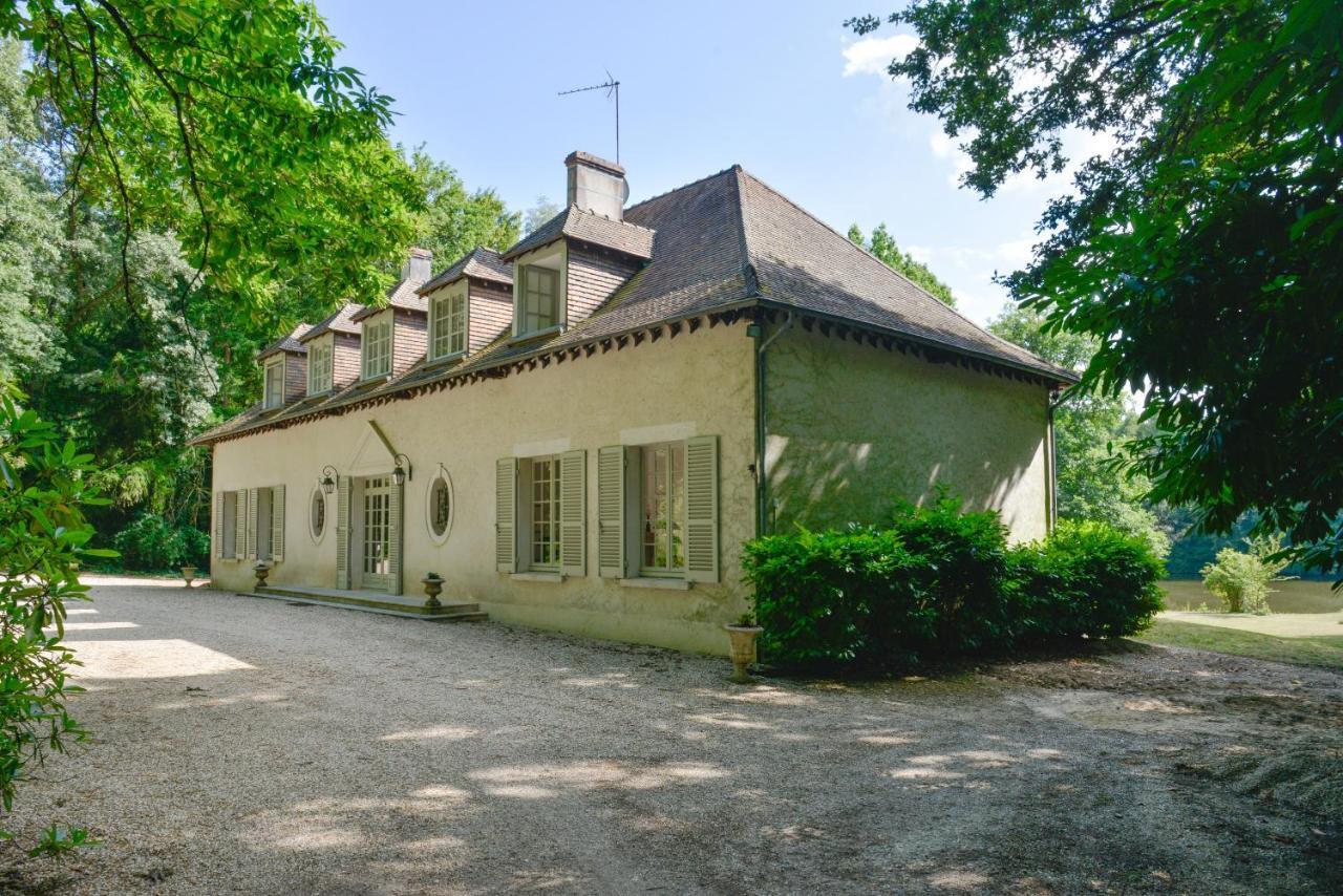 La Genetiere - Grande Maison Avec Etang En Sologne Mery-es-Bois Ngoại thất bức ảnh