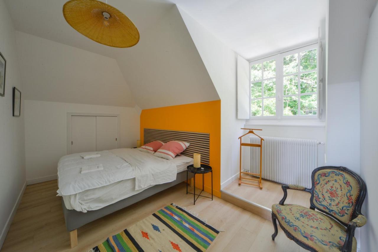La Genetiere - Grande Maison Avec Etang En Sologne Mery-es-Bois Ngoại thất bức ảnh